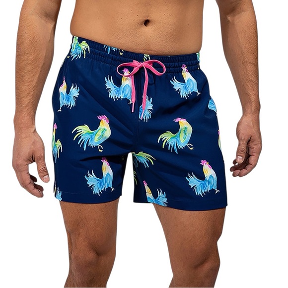 chubbies Other - Chubbies Classic Stretch Swim Trunks – XXX-Large Men’s Chicken/Rooster Print